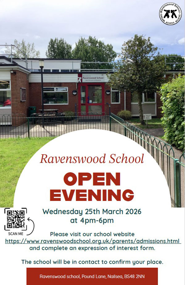 Open evening poster